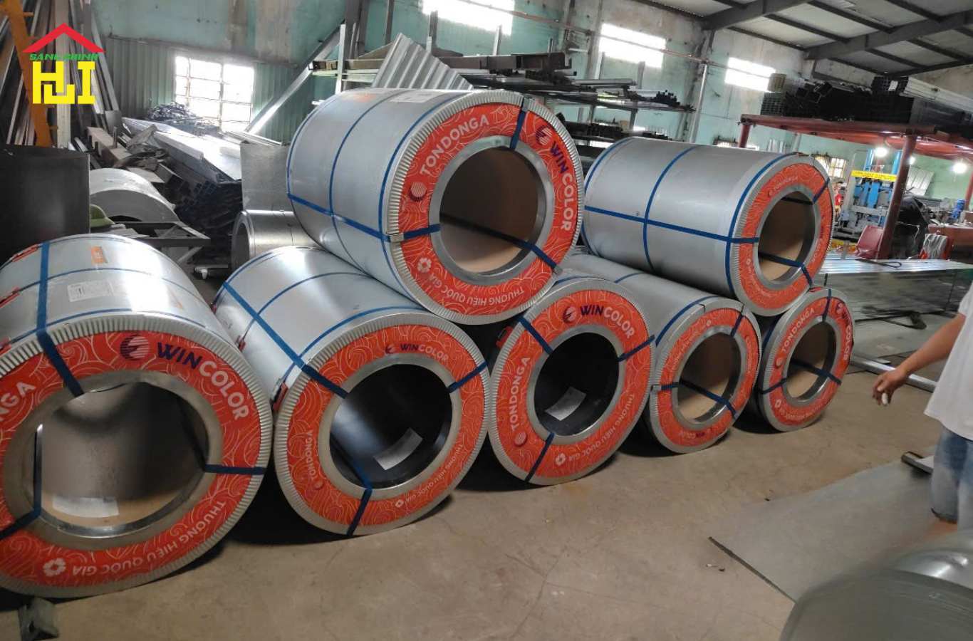 Phạm vi cung ứng của Tôn Thép Sáng Chinh