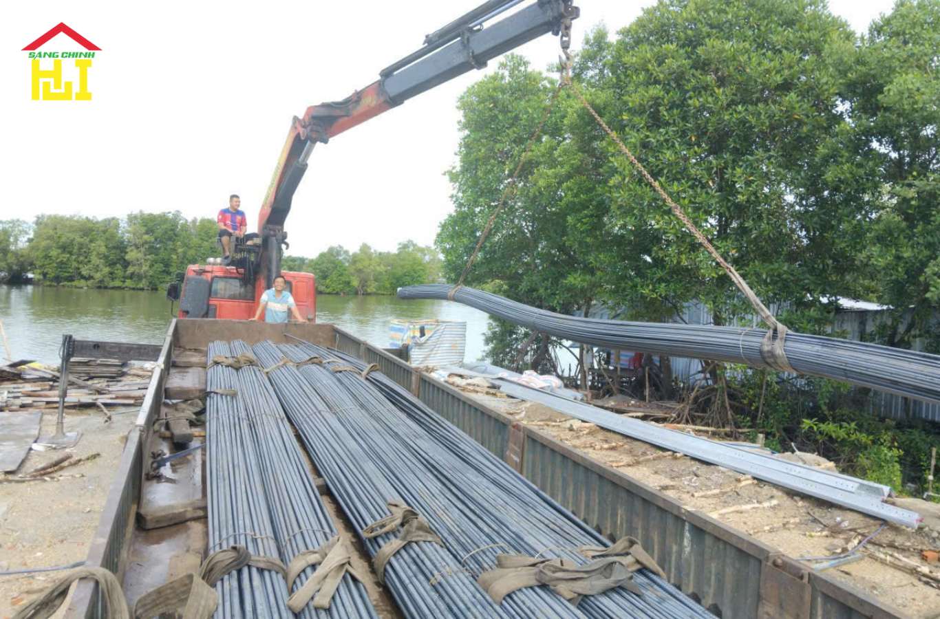 Dự án cung cấp vật tư xây dựng, hệ khung và tôn lợp