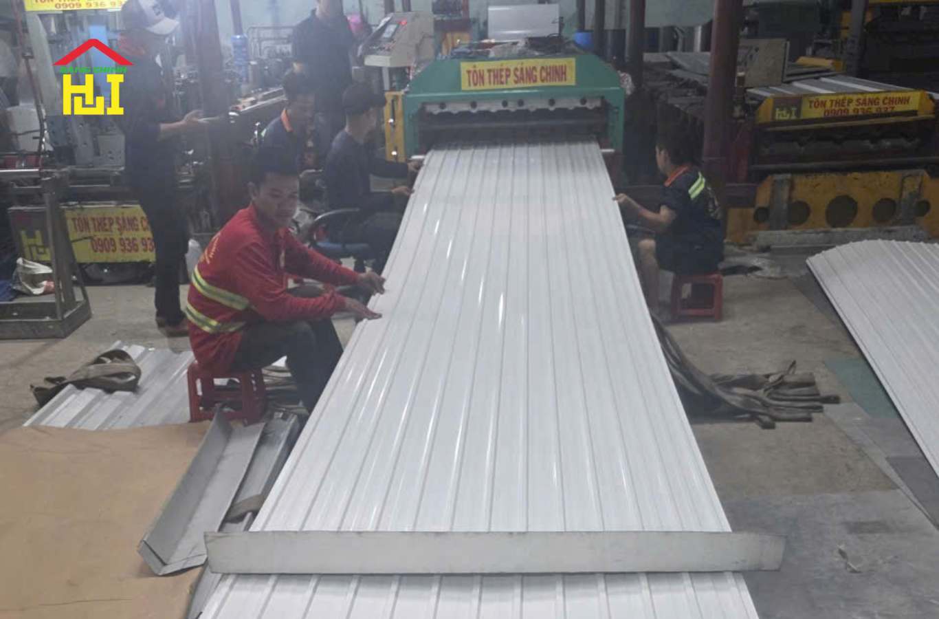 Phạm vi cung ứng của Tôn Thép Sáng Chinh