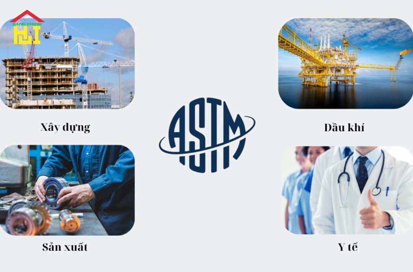 Quy chuẩn ASTM hiện đang được sử dụng phổ biến trong nhiều lĩnh vực công nghiệp quan trọng