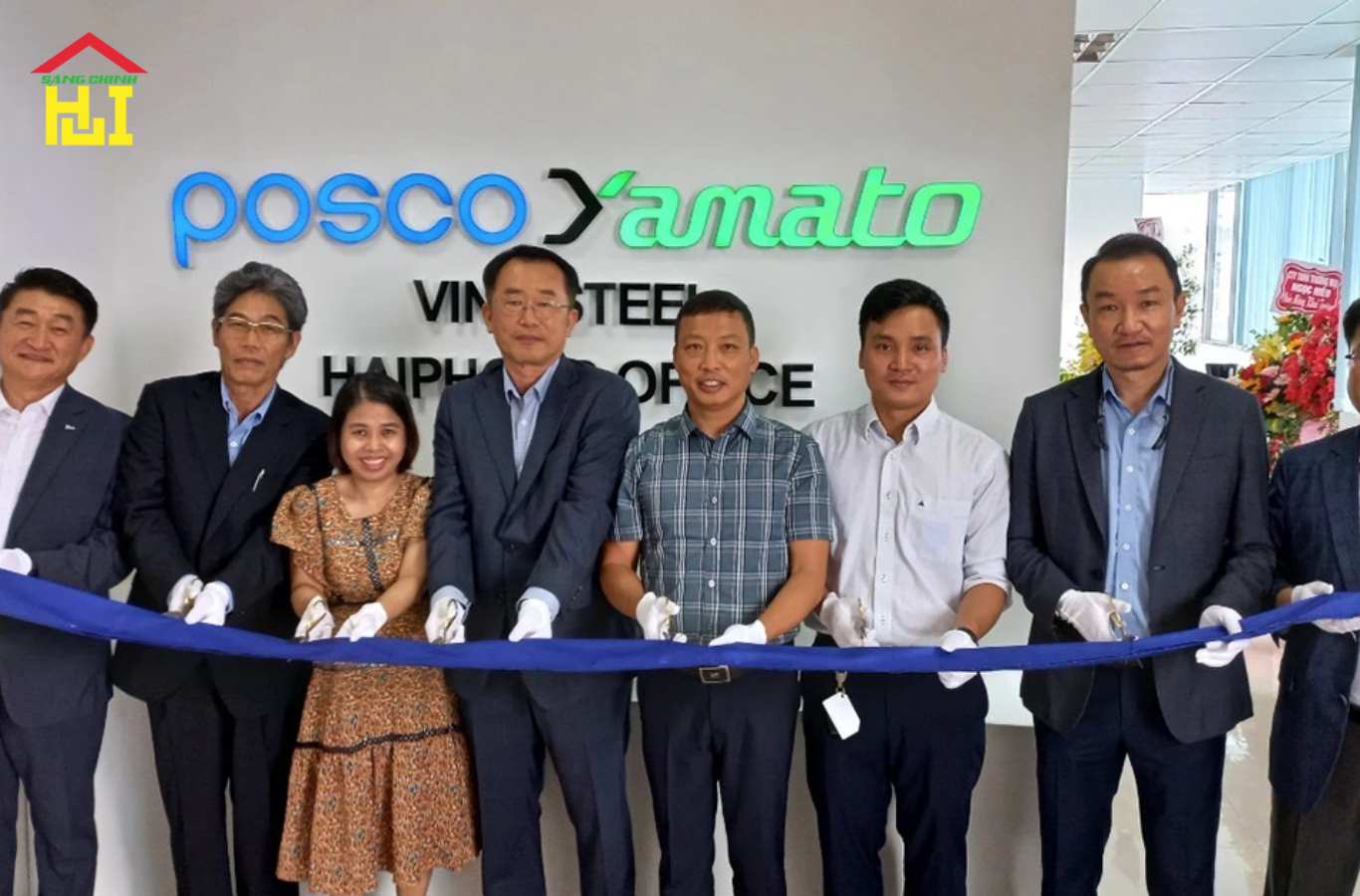 Đây là nhà máy sản xuất thép hình lớn nhất tại Việt Nam