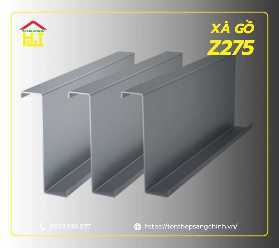 za-go-z275 Xà gồ Z275 mạ kẽm - Tiêu chuẩn và ứng dụng phổ biến