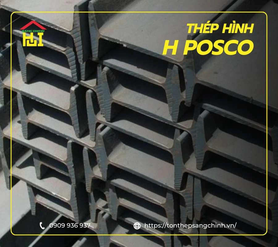 thep-hinh-h-posco Quy cách, trọng lượng và báo giá thép hình H Posco mới nhất