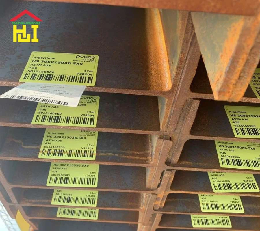 Thép hình H Posco 6 thép h posco chính hãng