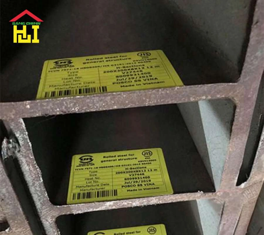 Thép hình H Posco 7 thép h thương hiệu posco