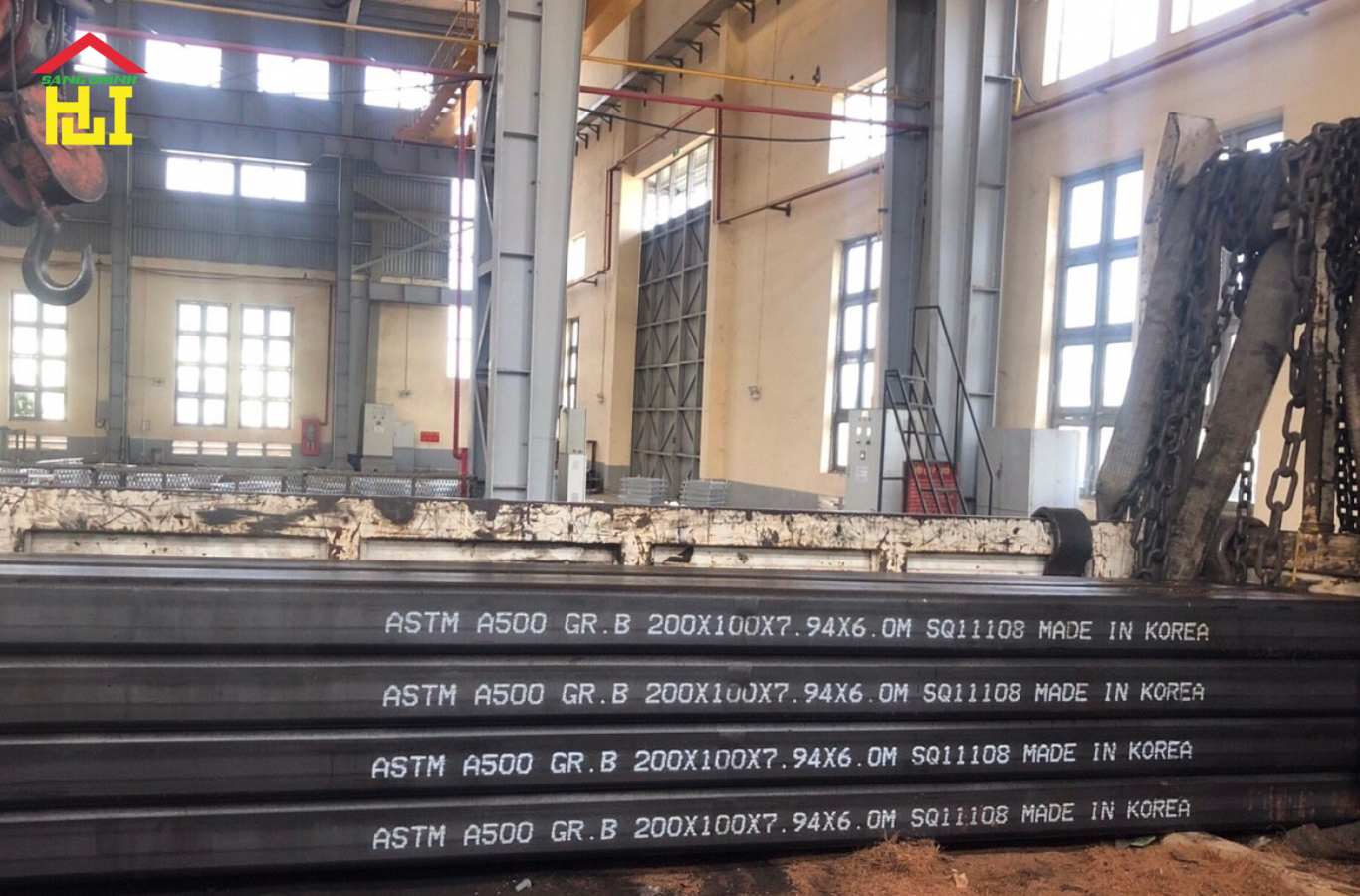 Các lĩnh vực ứng dụng phổ biến của ống thép tiêu chuẩn ASTM A500